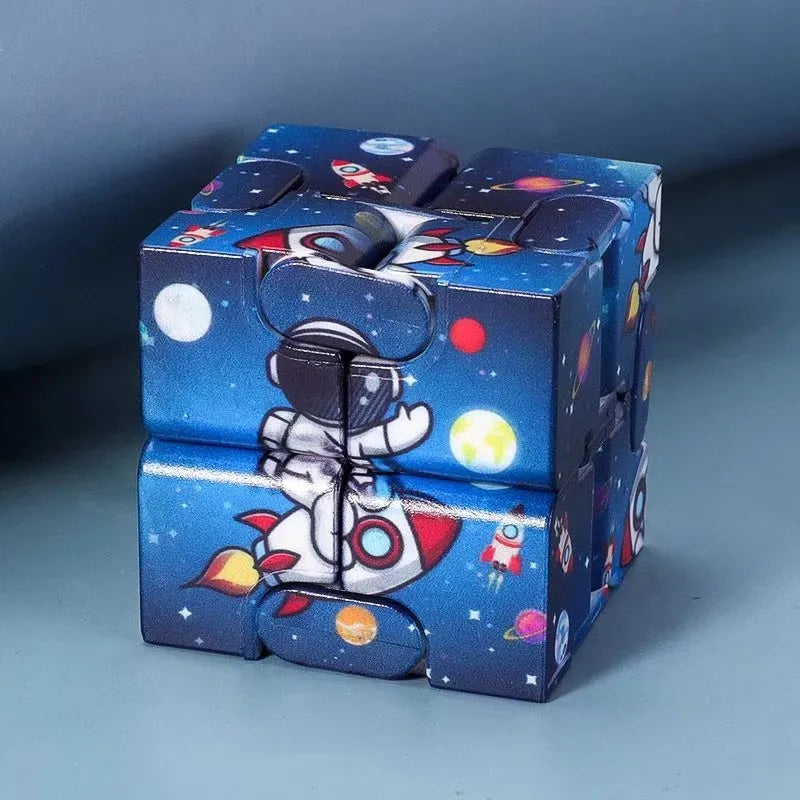 Infinity Cube Fidget Toy, Folding Puzzle Cube for Kids & Adults