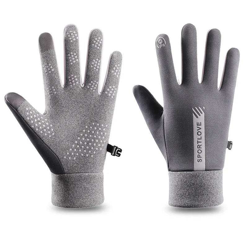 Thermal Winter Gloves Fleece Lined Cycling Sports Gloves