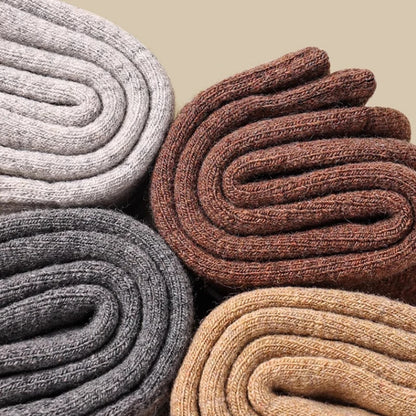 Winter Wool Socks Thick Warm Unisex Crew Socks for Cold Weather