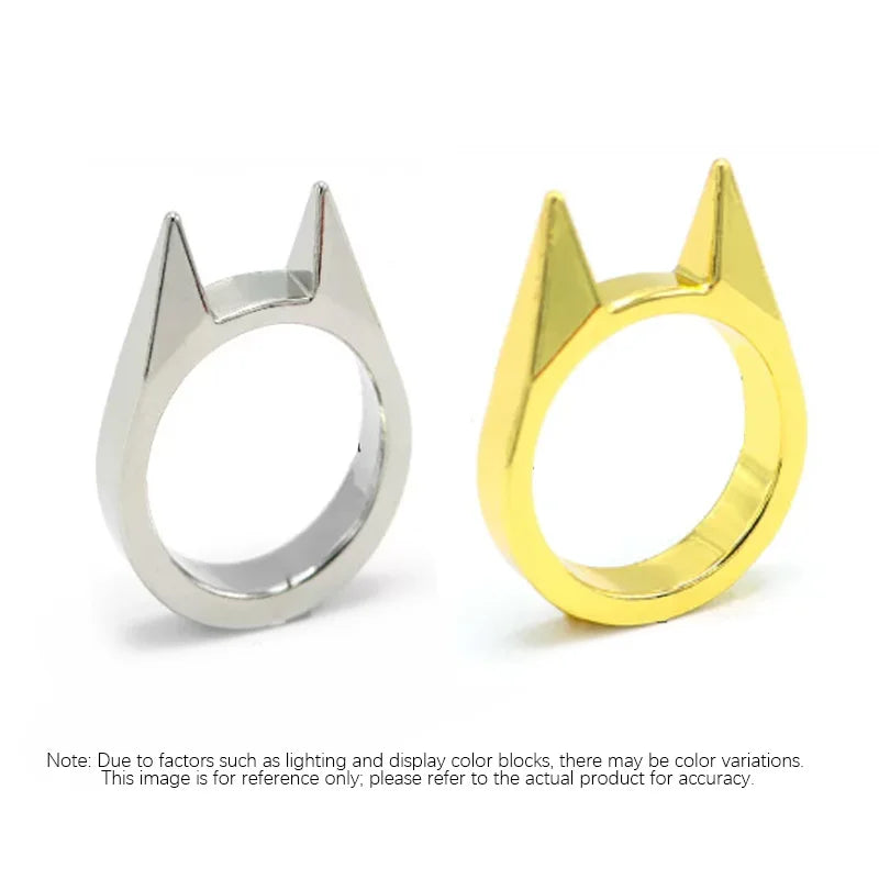 Cat Ear Ring Metal Statement Jewelry Accessory