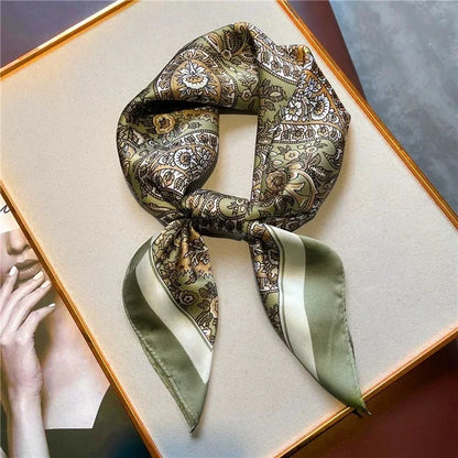 Women’s Square Scarf – Printed Head & Neck Fashion Accessory
