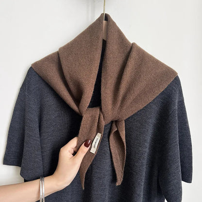 Scarf for Women – 100% Wool Warm Knit Winter Shawl