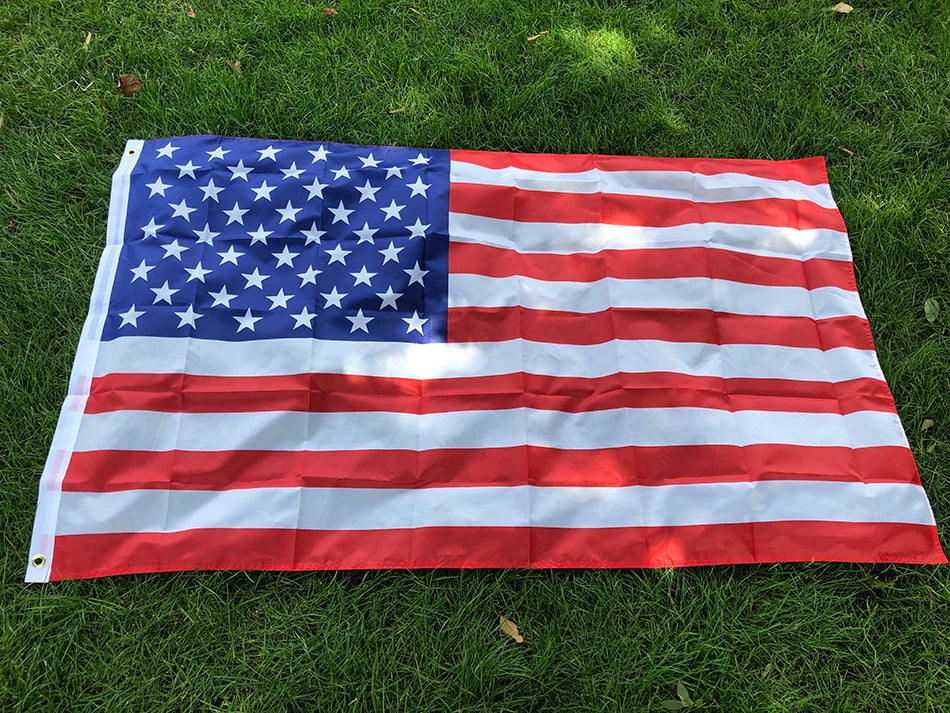 American Flag Double-Sided Polyester Indoor Outdoor Decoration