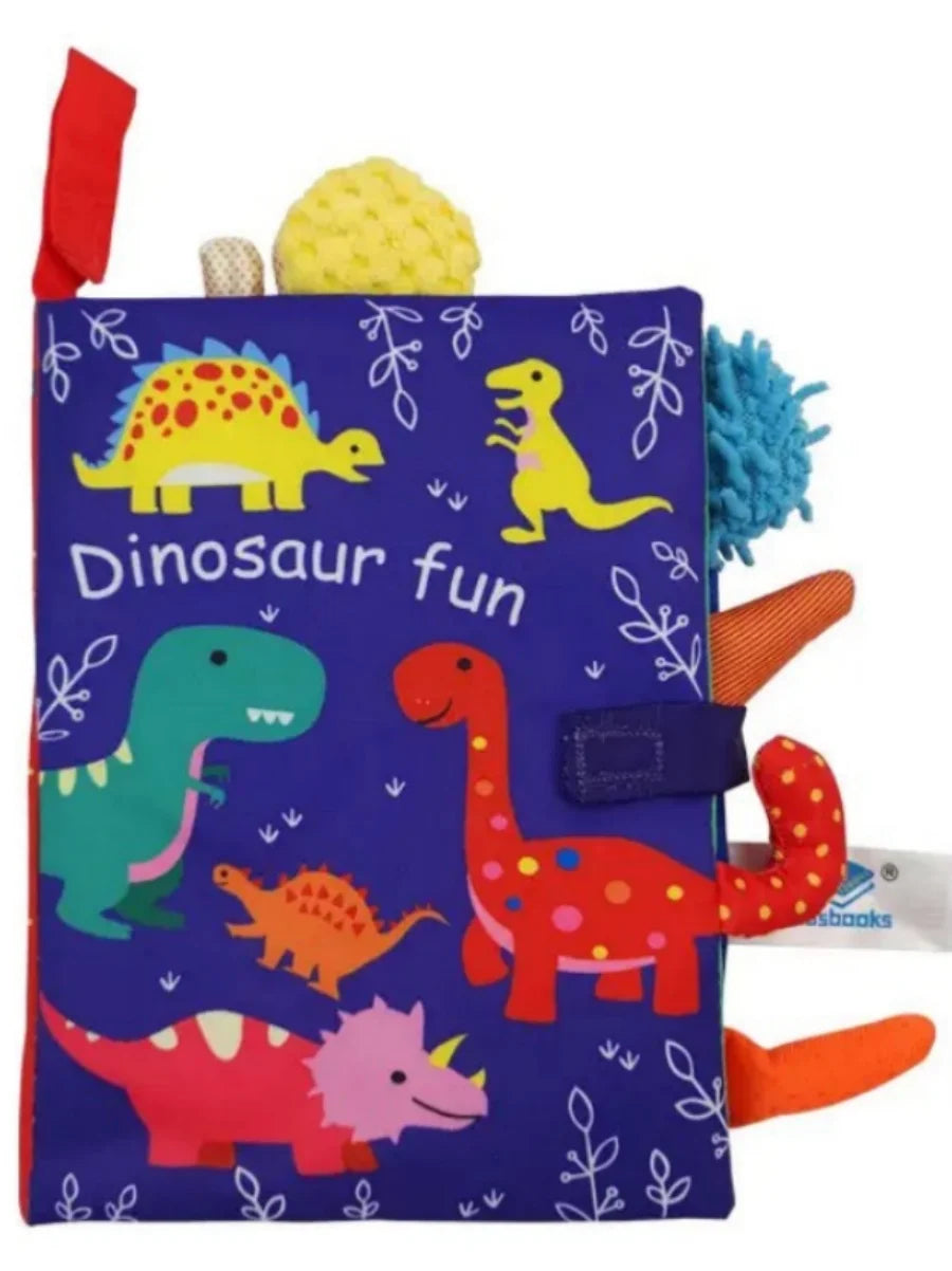 Baby Cloth Book, Interactive Sensory Early Learning Toy for Babies