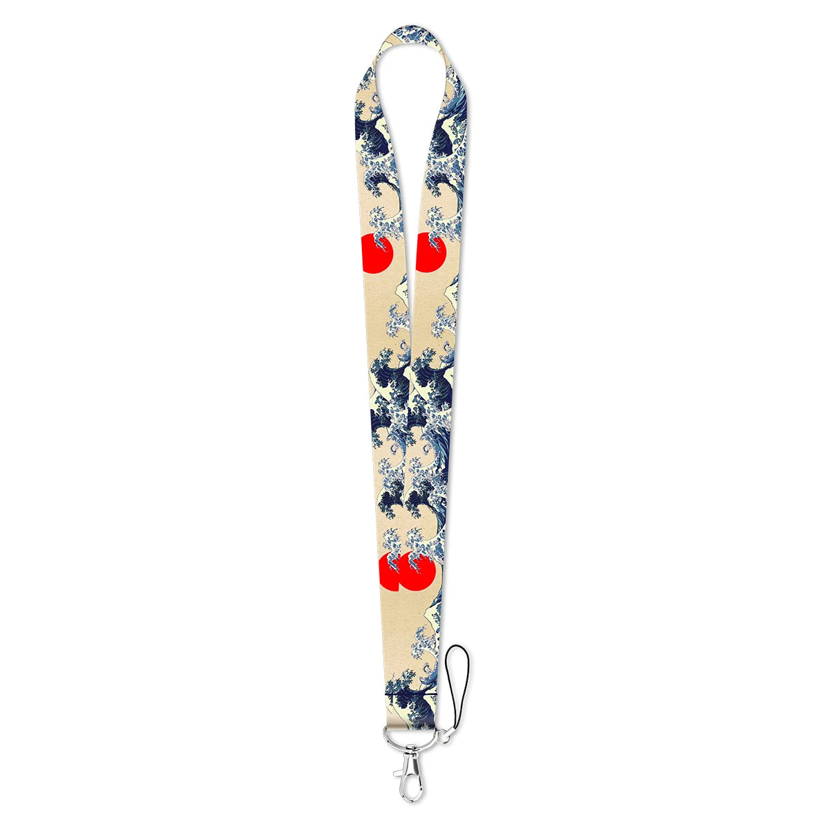 Credential Holder Lanyard with ID Card Sleeve & Metal Clip