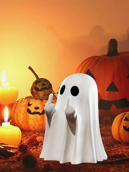 Halloween Ghost Statue 7.5cm Mini Spooky Table Decoration