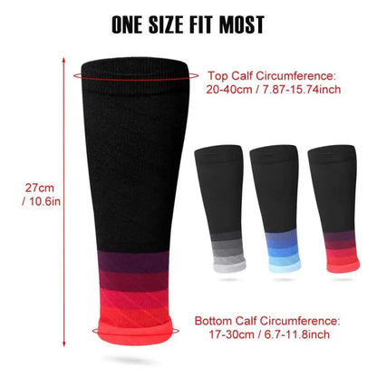 Compression Calf Sleeves 20-30mmHg for Running & Shin Support