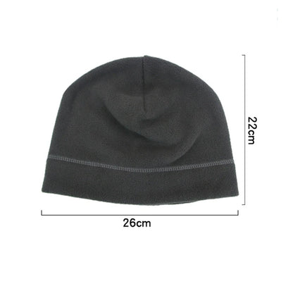 Winter Cycling Beanie Fleece Thermal Helmet Liner Hat