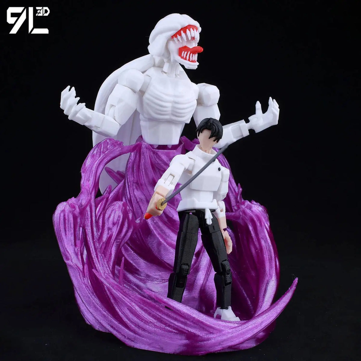 Poseable Action Figure 14cm 3D Printed Collectible Model