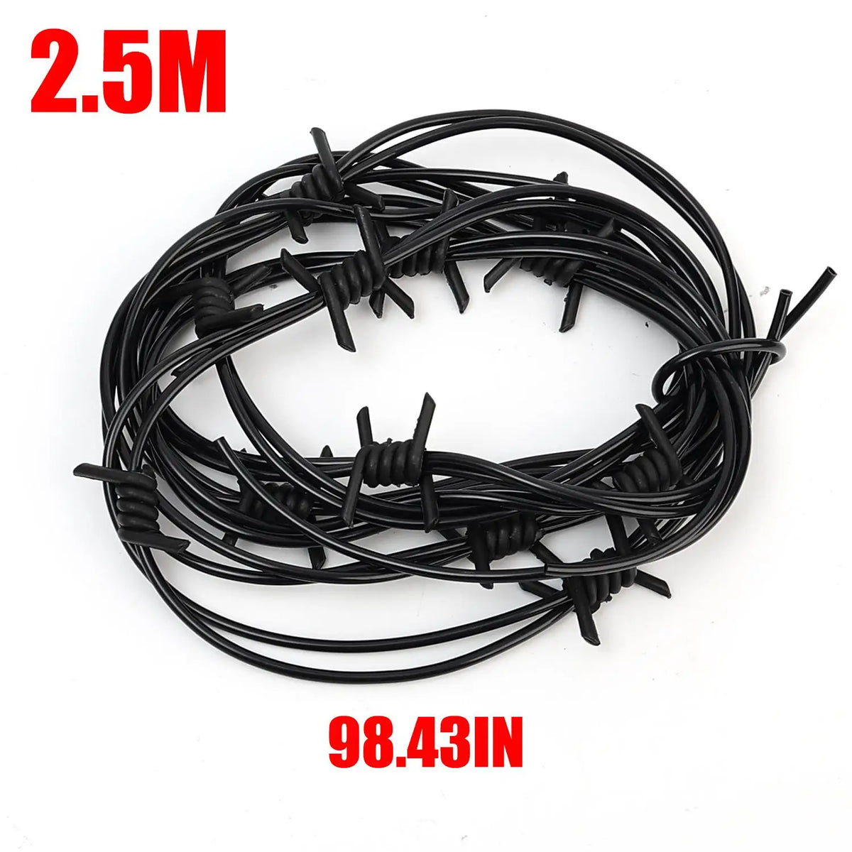 Halloween Barbed Wire Decoration 2.5m Fake Fence Prop