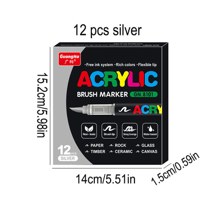 Acrylic Paint Markers Set – 12 to 240 Colors for Art & DIY