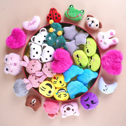 Mini Plush Toys 6×4cm Small Stuffed Animal DIY Accessories