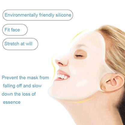 Silicone Face Mask Cover Reusable Sheet Mask Accessory