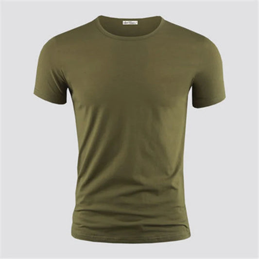 Men’s T-Shirt – Breathable V-Neck Moisture-Wicking Top