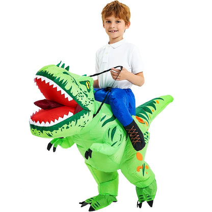 Kids Inflatable Dinosaur Costume – Halloween Party Dress-Up