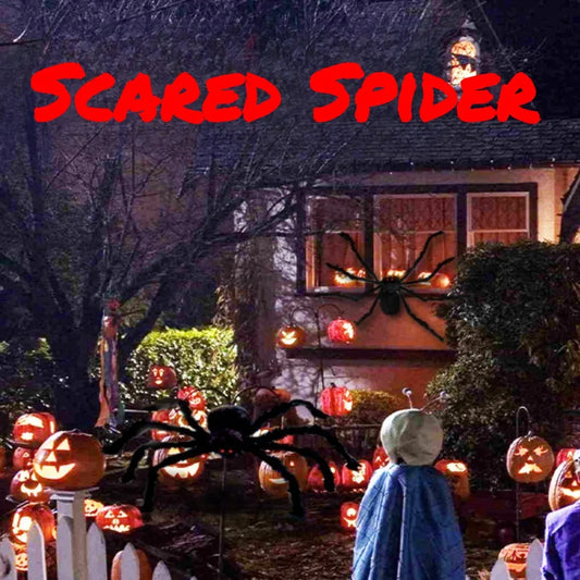 Giant Halloween Spider Decoration for Indoor & Outdoor Yard Decor