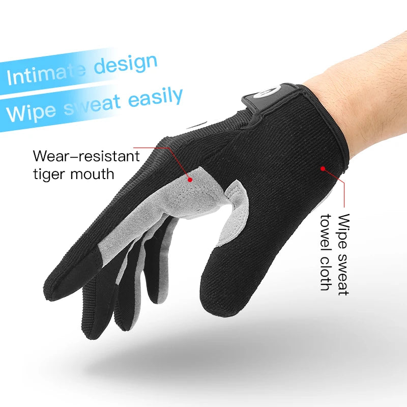 Cycling Gloves Full Finger Touchscreen MTB Road Bike Gloves