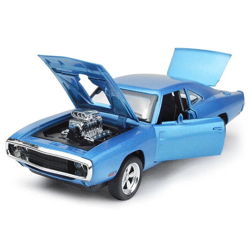1:32 Diecast Car Model – Pull-Back Sports Car with Lights & Sound