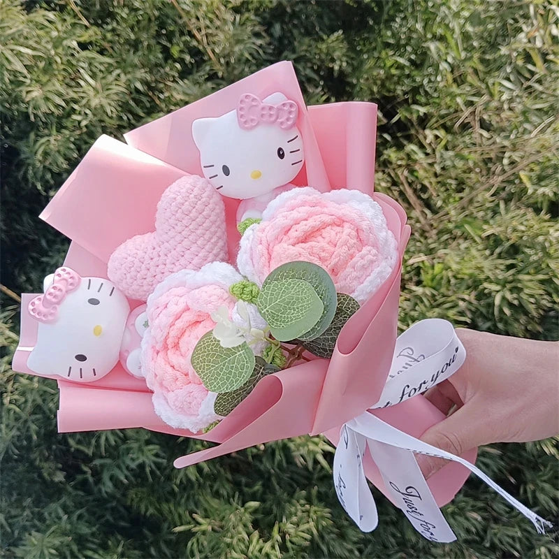 Plush Flower Bouquet with Soft Plush