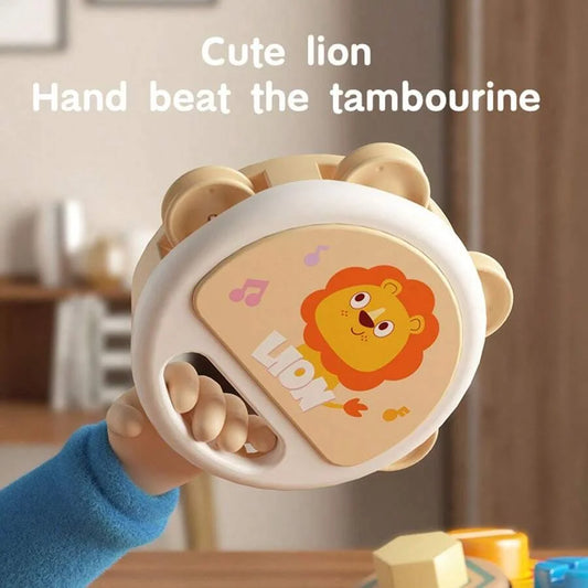 Baby Tambourine for Kids – Animal Percussion Musical Toy