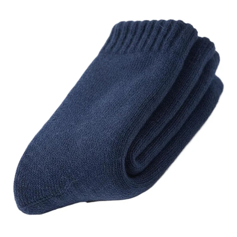 Men's Winter Socks Thick Warm Wool Blend Cold Weather Socks