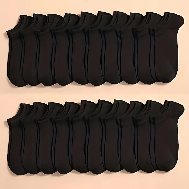 Men's Casual Socks Soft Breathable Low Cut Everyday Socks