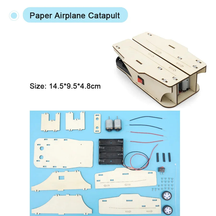 DIY STEM Science Kit Wooden Dinosaur Model for Teens