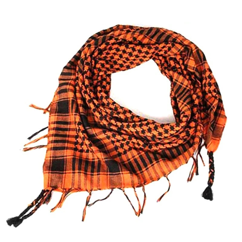 Women’s Lightweight Scarf – Breathable Plaid Sun Protection Wrap
