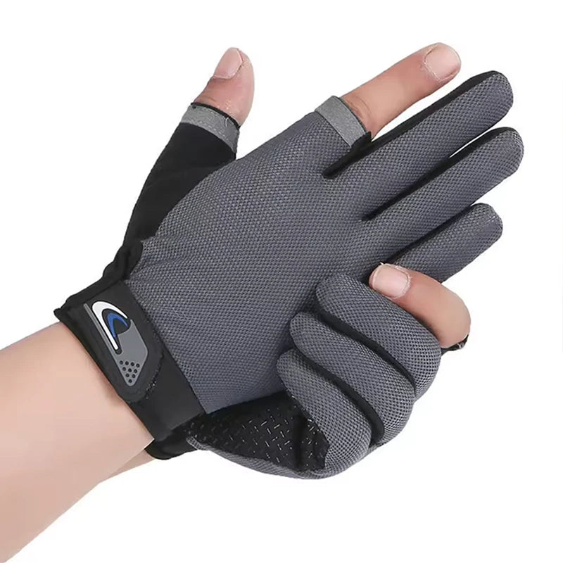 Fishing Gloves Fingerless Touchscreen Cycling Sun Protection