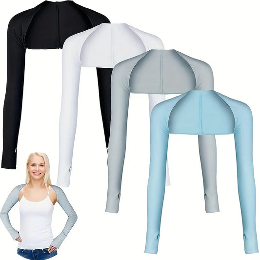 Women’s Sun Protection Sleeves – UV Sports Sleeves for Running