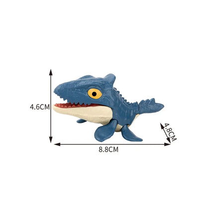 Dinosaur Finger Toy for Kids, Interactive Triceratops & T-Rex Model