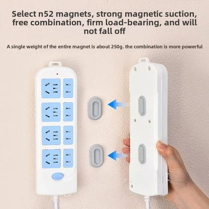 Remote Control Holder – Magnetic Self-Adhesive Wall Mount