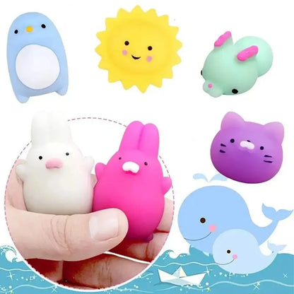 20 Pcs Animal Stress Relief Toys, Soft Rubber Fidget Animals