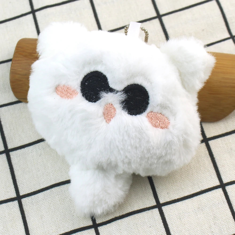 Plush Keychain Cute Character Pendant for Bags, Keys and Gifts