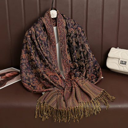 Women's Winter Scarf, Soft Pashmina Shawl Wrap