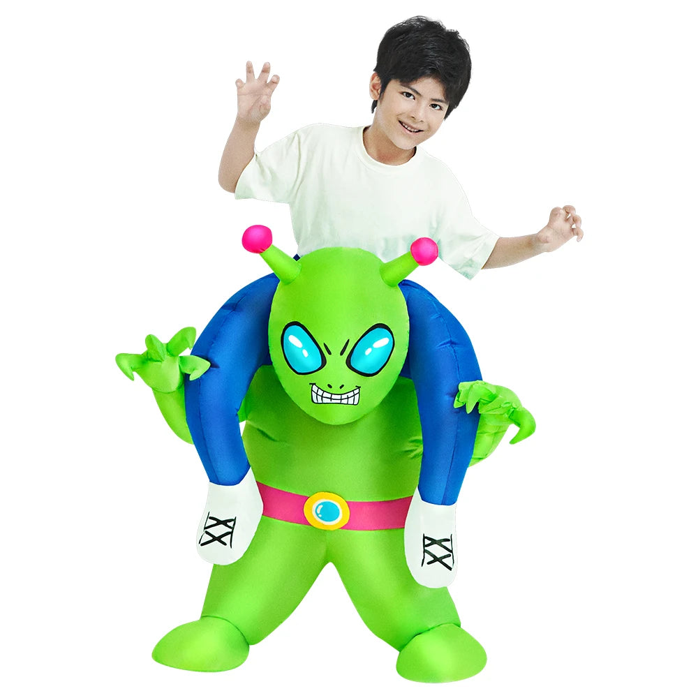 Kids Inflatable Dinosaur Costume – Halloween Party Dress-Up