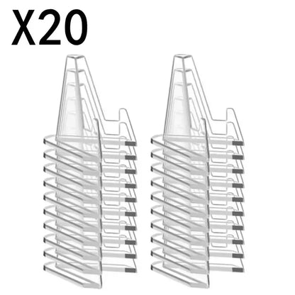 Trading Card Display Stand, Clear Mini Triangle Holder
