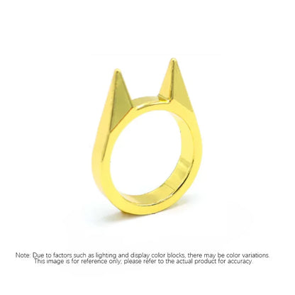 Cat Ear Ring Metal Statement Jewelry Accessory
