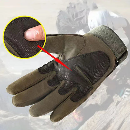Tactical Gloves Full Finger Hard Shell Outdoor Cycling Gloves
