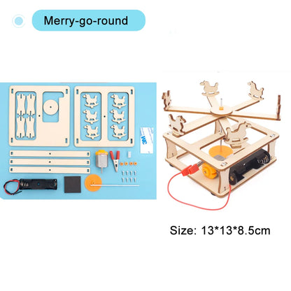 DIY STEM Science Kit Wooden Dinosaur Model for Teens
