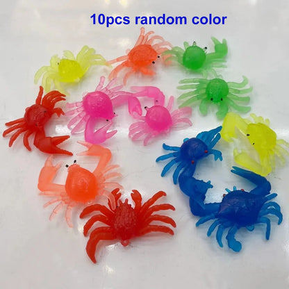 10PCS Goldfish Bath Toys – Floating Fish Water Play Set for Kids