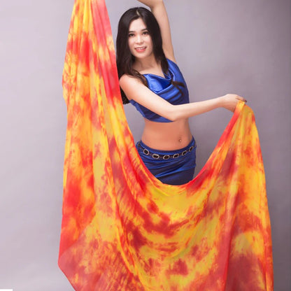 Belly Dance Veil – Silk Scarf for Dance Performances