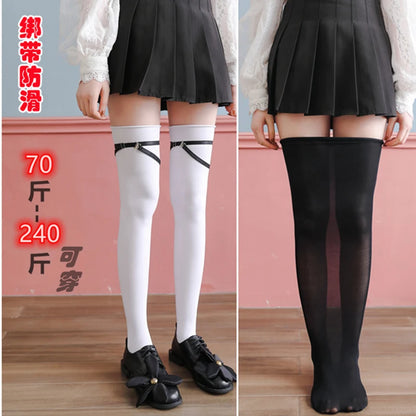 Over the Knee Socks Women's Stretch Cat Paw Thigh High Socks