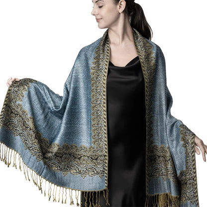 Women's Winter Scarf, Soft Pashmina Shawl Wrap