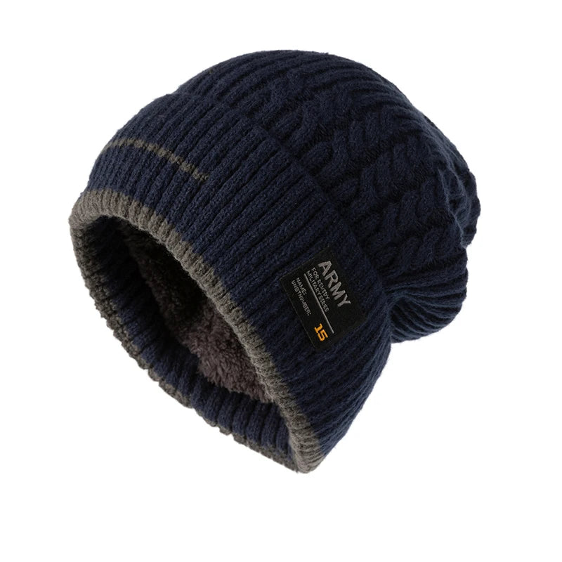 Winter Beanie Knit Hat for Men and Women Casual Outdoor Cap