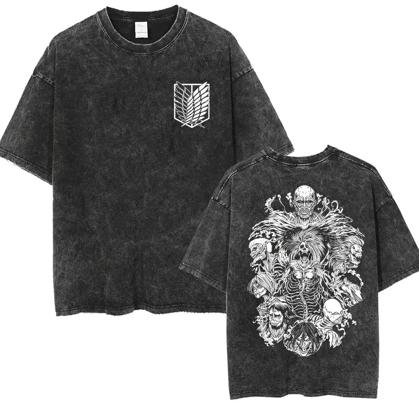 Men's Graphic T-Shirts Cotton Printed Short Sleeve Casual