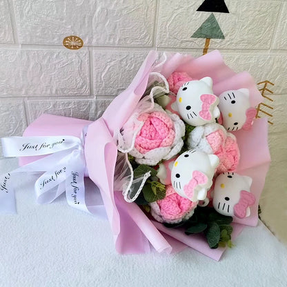 Plush Flower Bouquet with Soft Plush