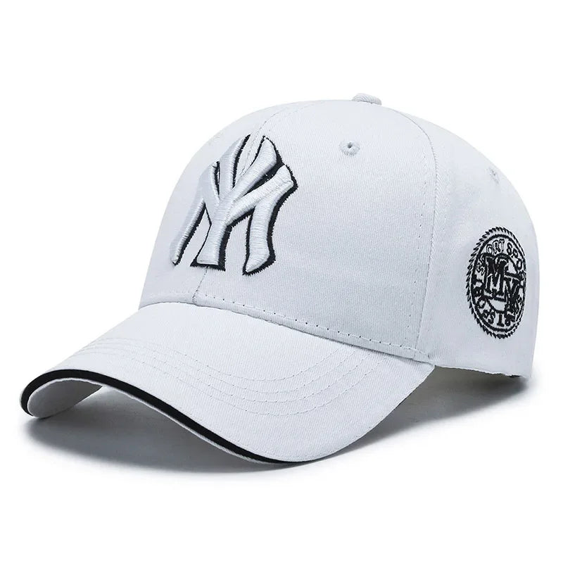 Unisex Baseball Cap with Letter Embroidery Adjustable Hat