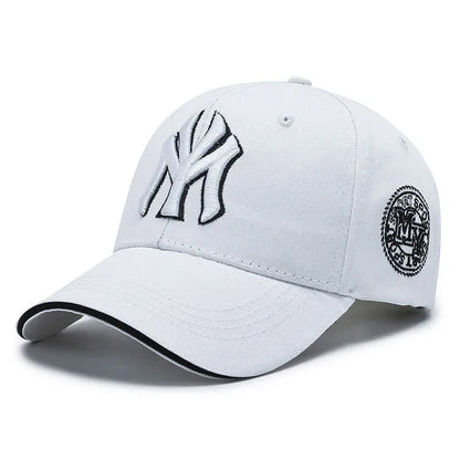 Unisex Baseball Cap with Letter Embroidery Adjustable Hat