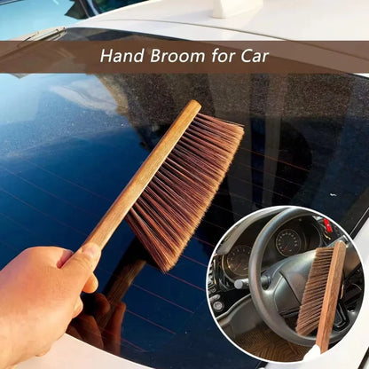 Wooden Cleaning Brush – Coffee Grinder & Desktop Cleaning Brush